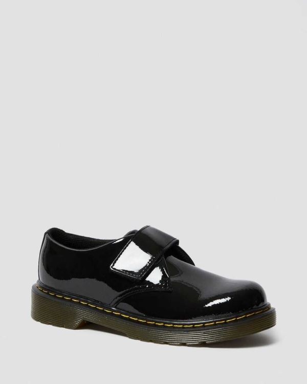 Tenis Dr Martens Kamron Junior Patent Para Niños DR3189W